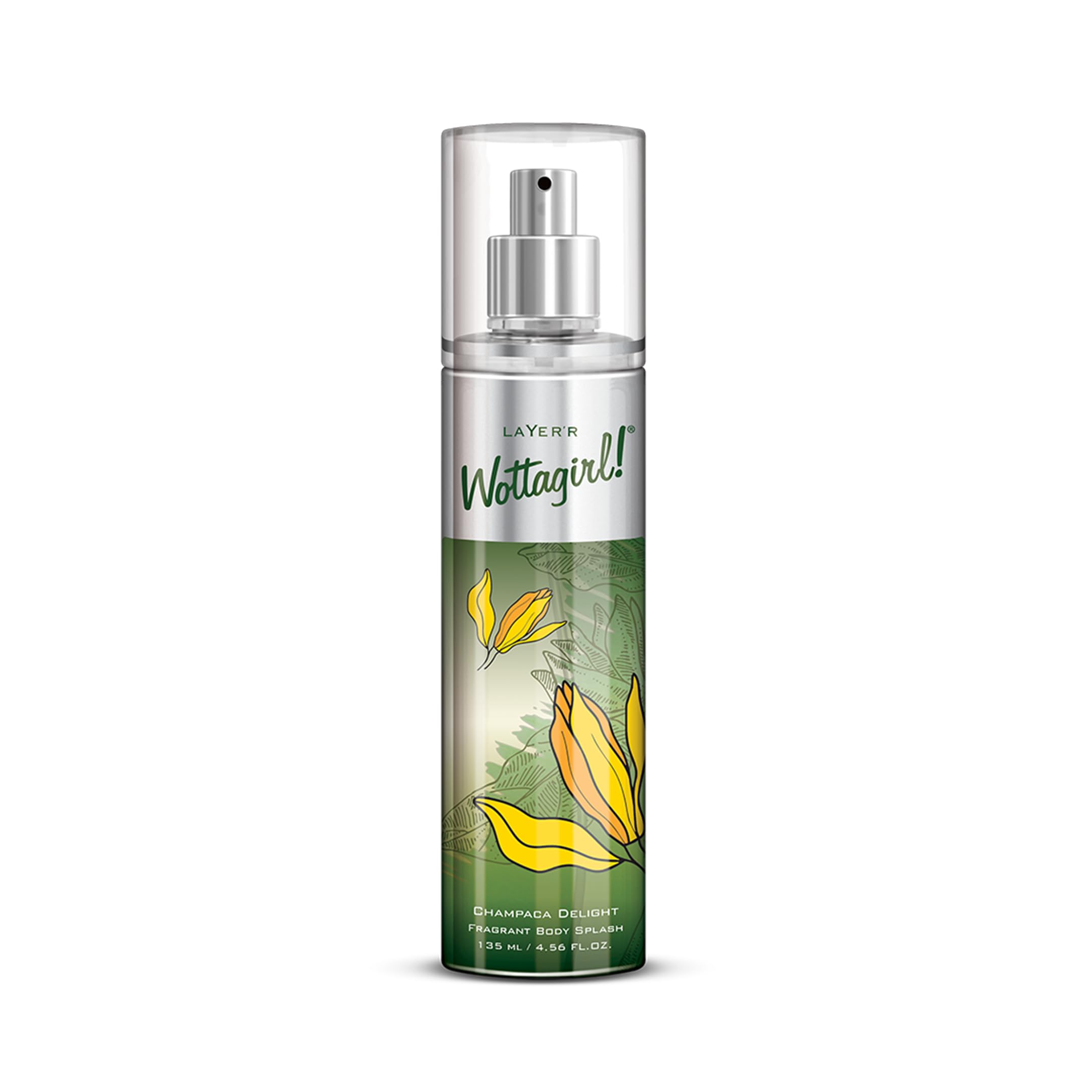 Layer'r Wottagirl Champaca Liquid Body Splash Long Lasting Fragrance (For Women) 135Ml-image-43