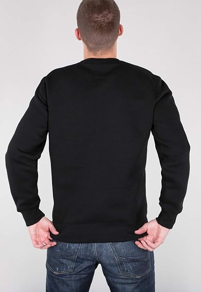 Alpha Industries Herren Basic Sweater Sweatshirt für Herren Sweatshirt (1er Pack) - 3