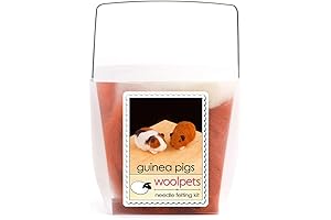 DIY Wool Felting Kits, Adorable Guinea Pig