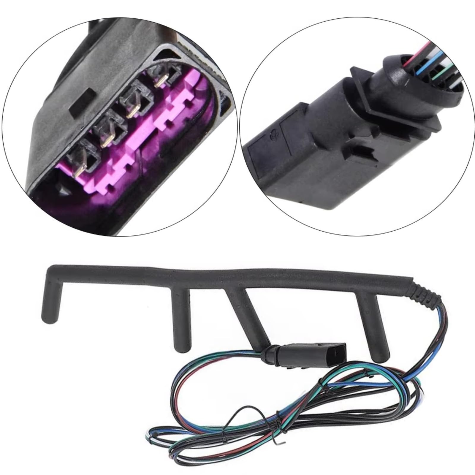 Compatibile Con Per Golf 2002-2003 Auto Glow Plug Loom Motore Per Diesel Preriscaldamento Spina Cablaggio 038971220C Per Candelette preriscaldo diesel