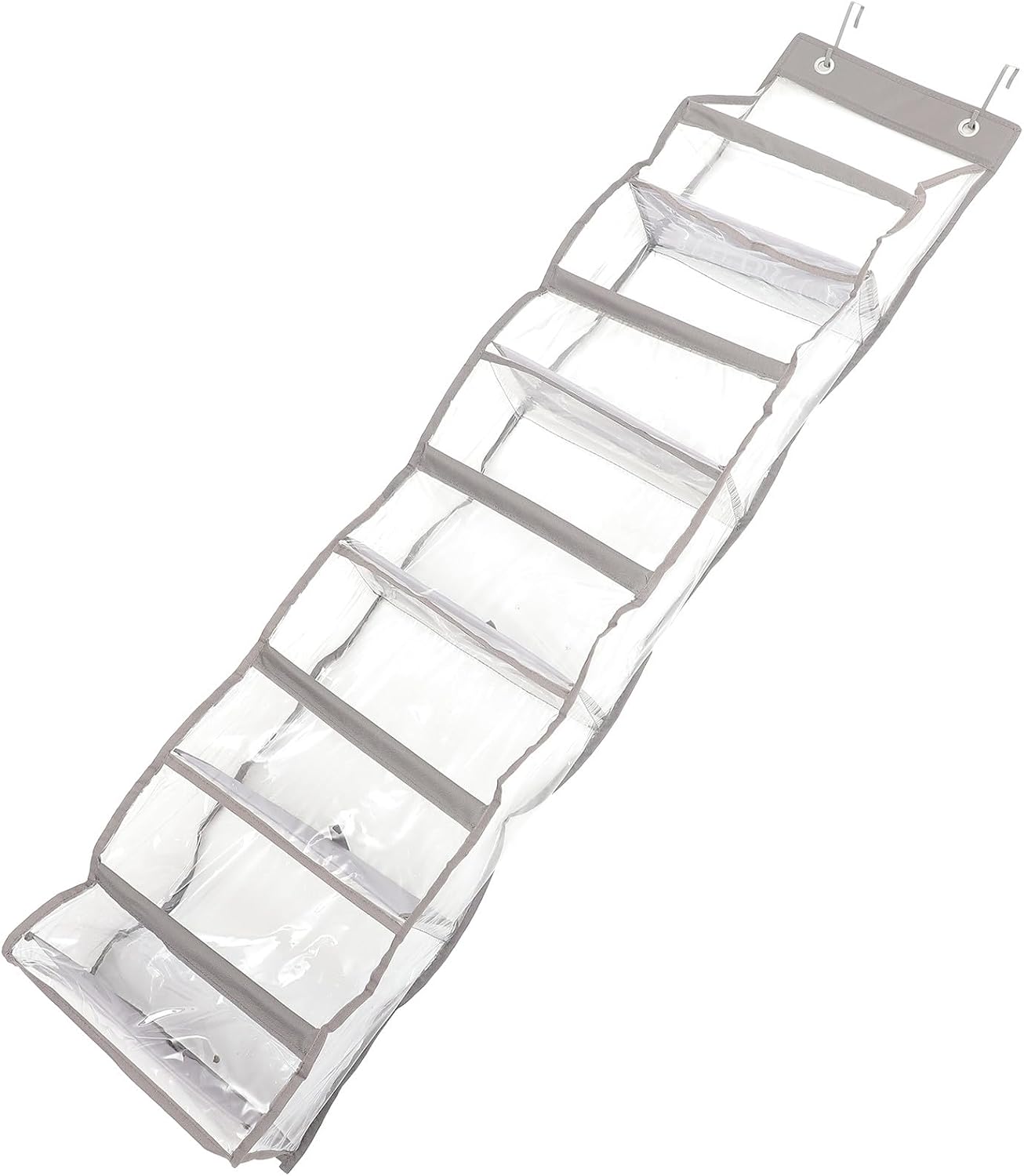Multi-layer Over Door Hanging Storage Bag Organizer for Shoes Bras Cosmetics Scarves Towels Space-saving Wall-mounted Storage Container for Bedroom Bathroom Kitchen