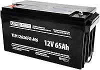 Vista 1 de UPSBatteryCenter® 12V 65Ah Batería de repuesto compatible para Exide EP65-12