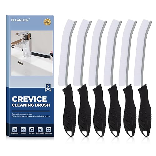 Crevice Cleaning Brushes, Cleaner Scrub Brush Tool for Hard to