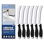 CLEANGOR Crevice Cleaning Brushes, Cleaner Scrub Brush Tool for Hard to Reach Tight Space, Home Essentials, Cleaning Supplies for Shower, Bathroom, Kitchen, Toilet, Window