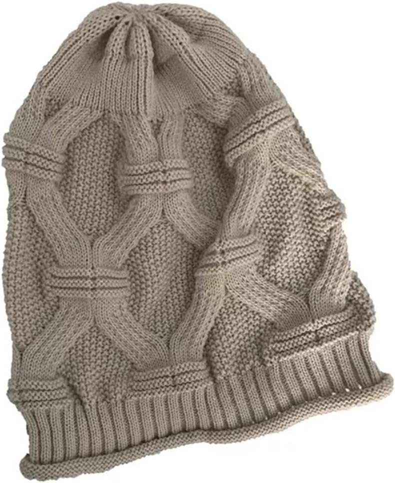 Beanie Hat Ladies Men Unisex Ski Casual Thick Warm Autumn Winter