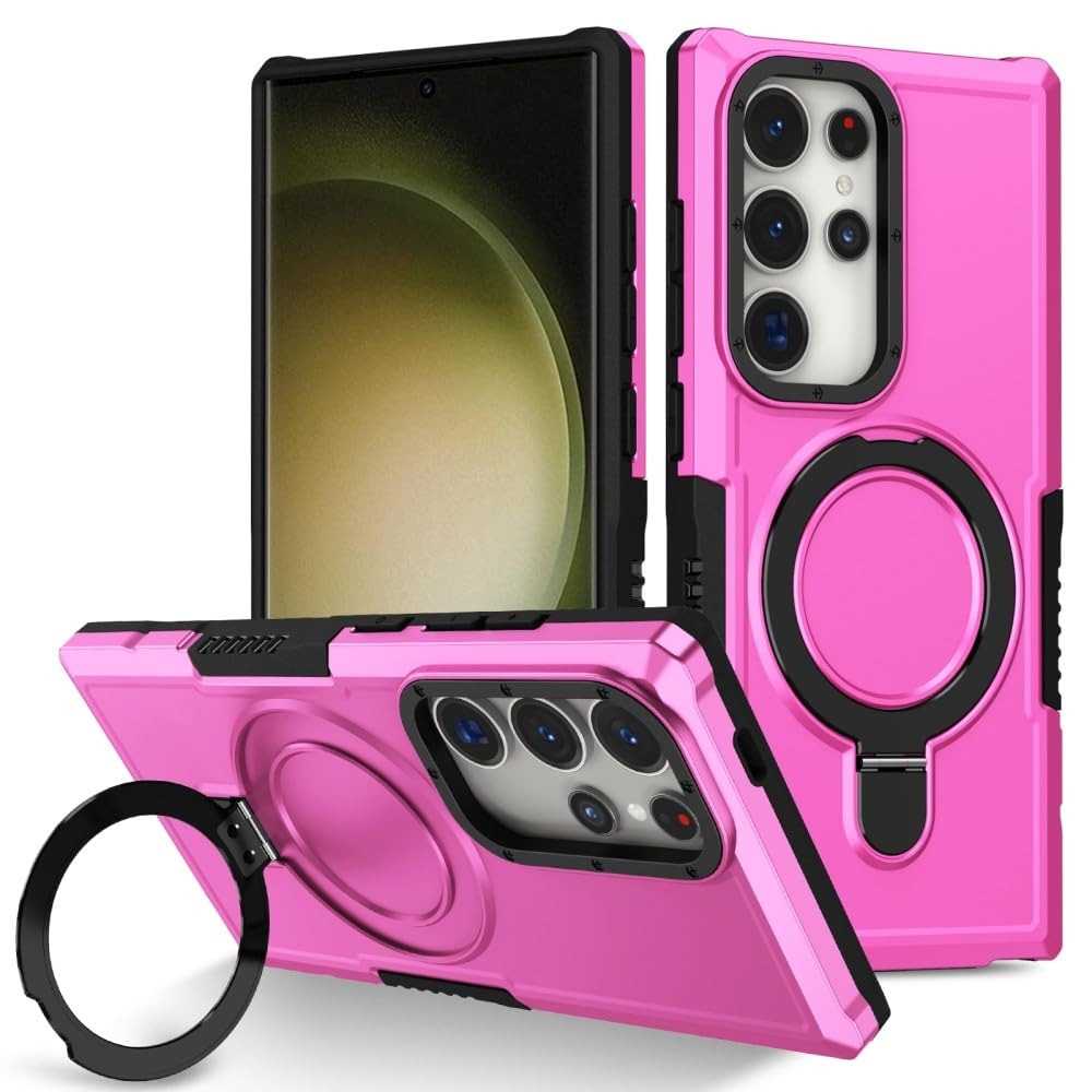 Coque rigide silicone rose Samsung S26 Plus design épuré - 8