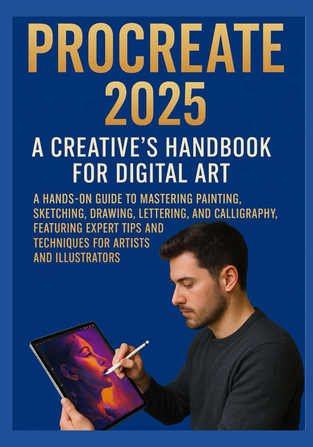 Procreate 2025: A Creative's Handbook for Digital Art: A Hands-On Guide to Mastering Painting, Sketching, Drawing, Lettering, and Calligraphy, ... and Techniques for Artists and Illustrators