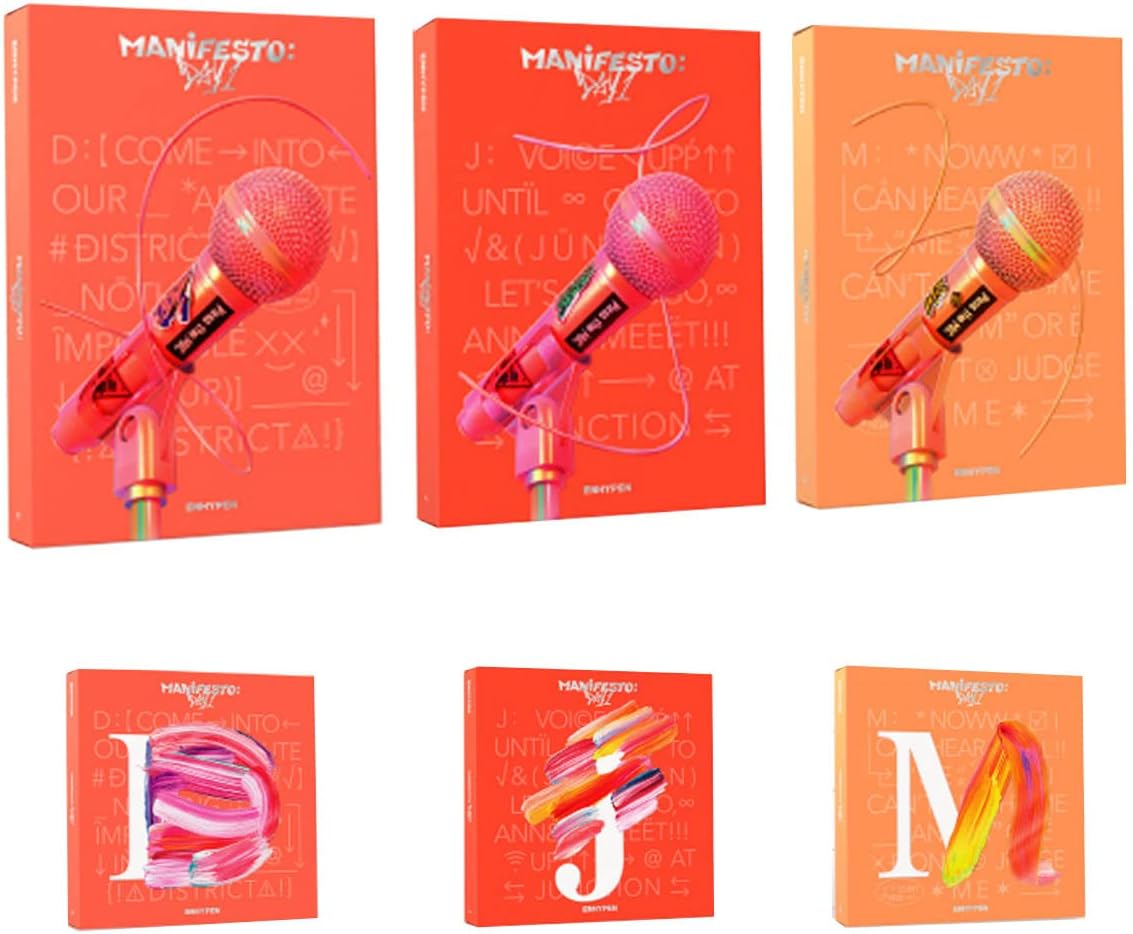 DREAMUS ENHYPEN Album Manifesto jour 1 (1ENGENE aléatoire + 1