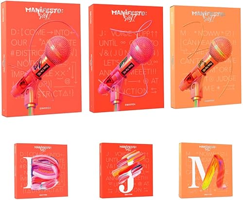 ENHYPEN Álbum - MANIFESTO  DIA 1 (set ENGENE +set STANDARD) 6ALBUM