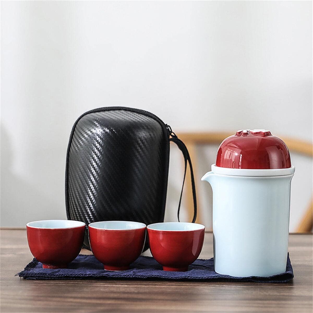 Amazon.co.jp: 中国 羊脂玉 磁茶器 茶の入れ 湯飲み 急須 1