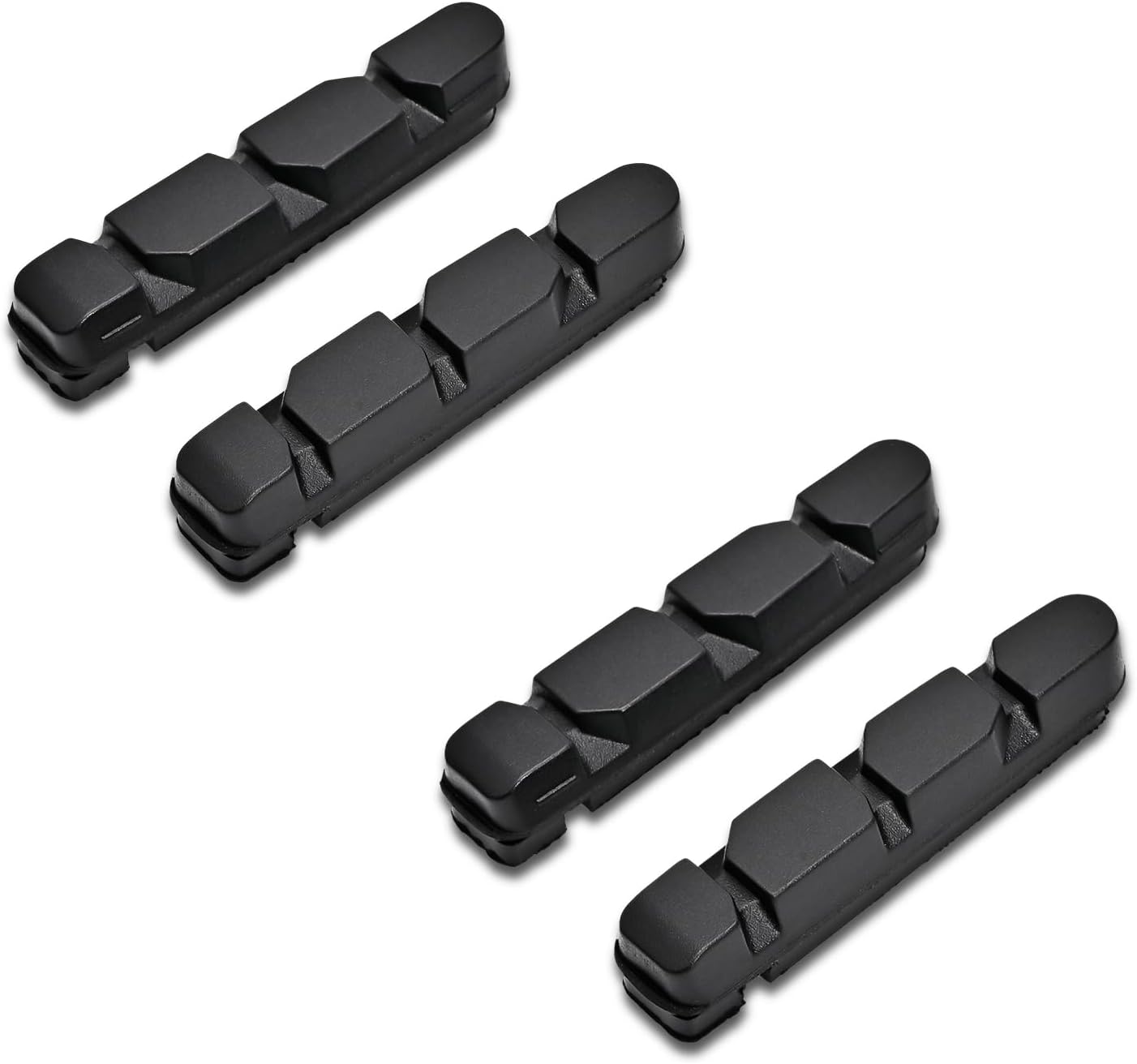 iFlyMars 2 Pairs Premium Brake Pads, Bicycle Wheels V Brake Shoes for Carbon Wheel Use