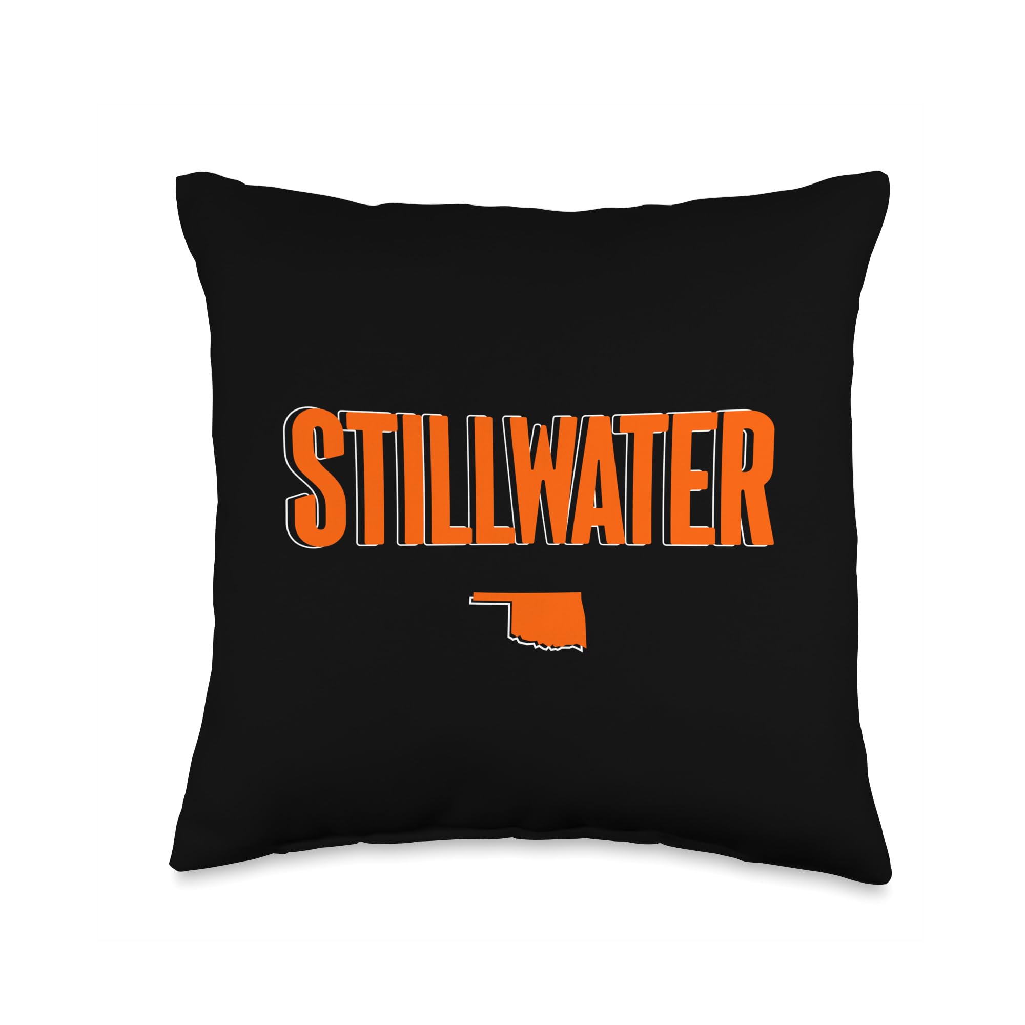 Stillwater Oklahoma Home State Throw Pillow