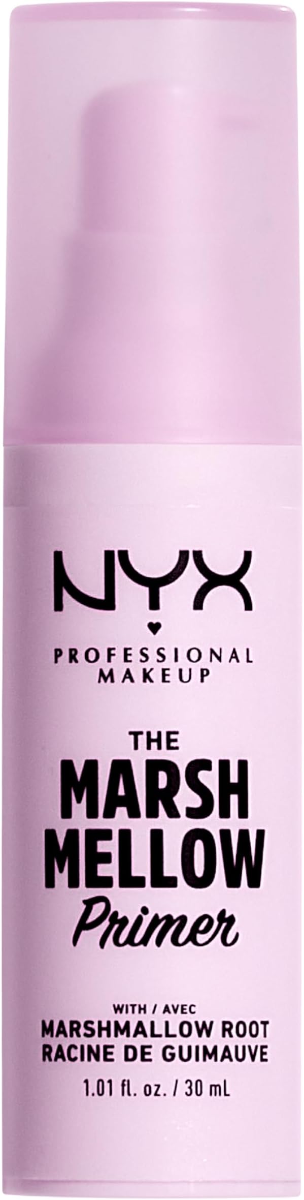 NYX Professional Makeup Primer, Smoothing Marshmellow Root Infused Super Face Primer, Infused with Mashmallow Extract, Up to 16 Hour Make Up Wear, 30ml