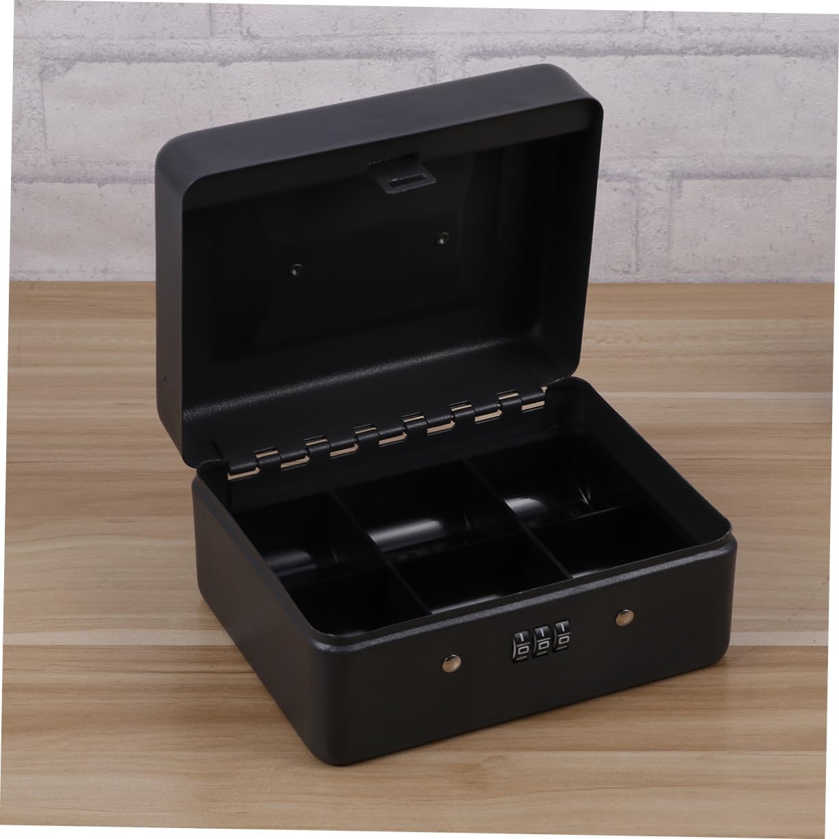 Didiseaon Caja Metal Engrosado con Cerradura de Combinación Caja de Seguridad para Tienda con Contraseña