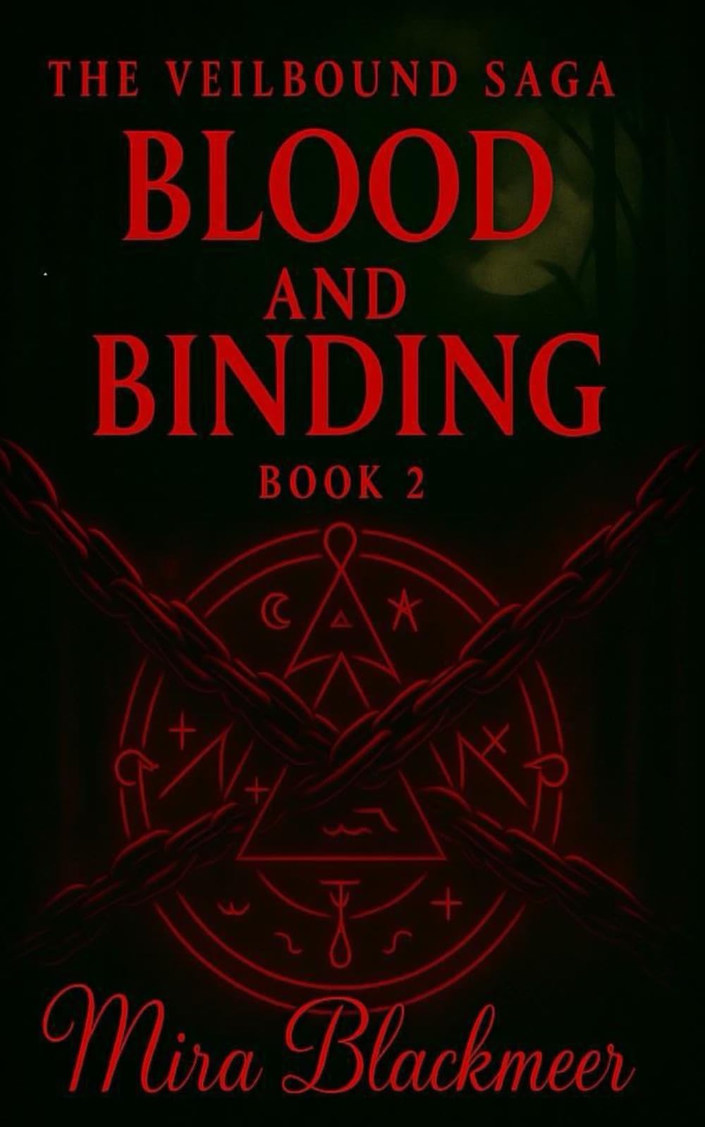 Blood and Binding: The veilbound saga Book 2, The Chains That Bind Are Forged in Flame.