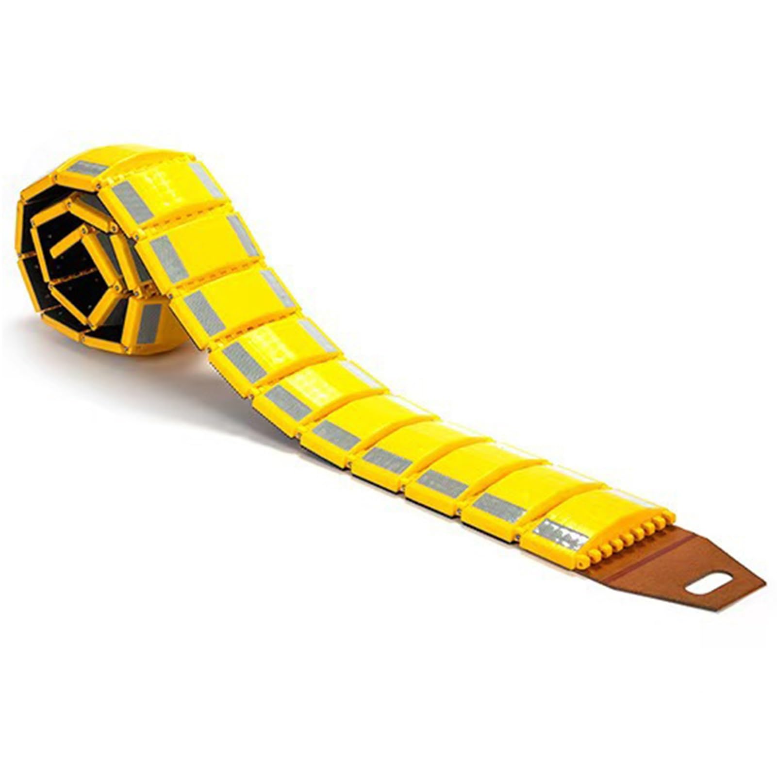 Heavy Duty riflettente Speed Bump per vialetto, asfalto, cemento, ghiaia – gobba di velocità del traffico portatile per strada, garage, parcheggio