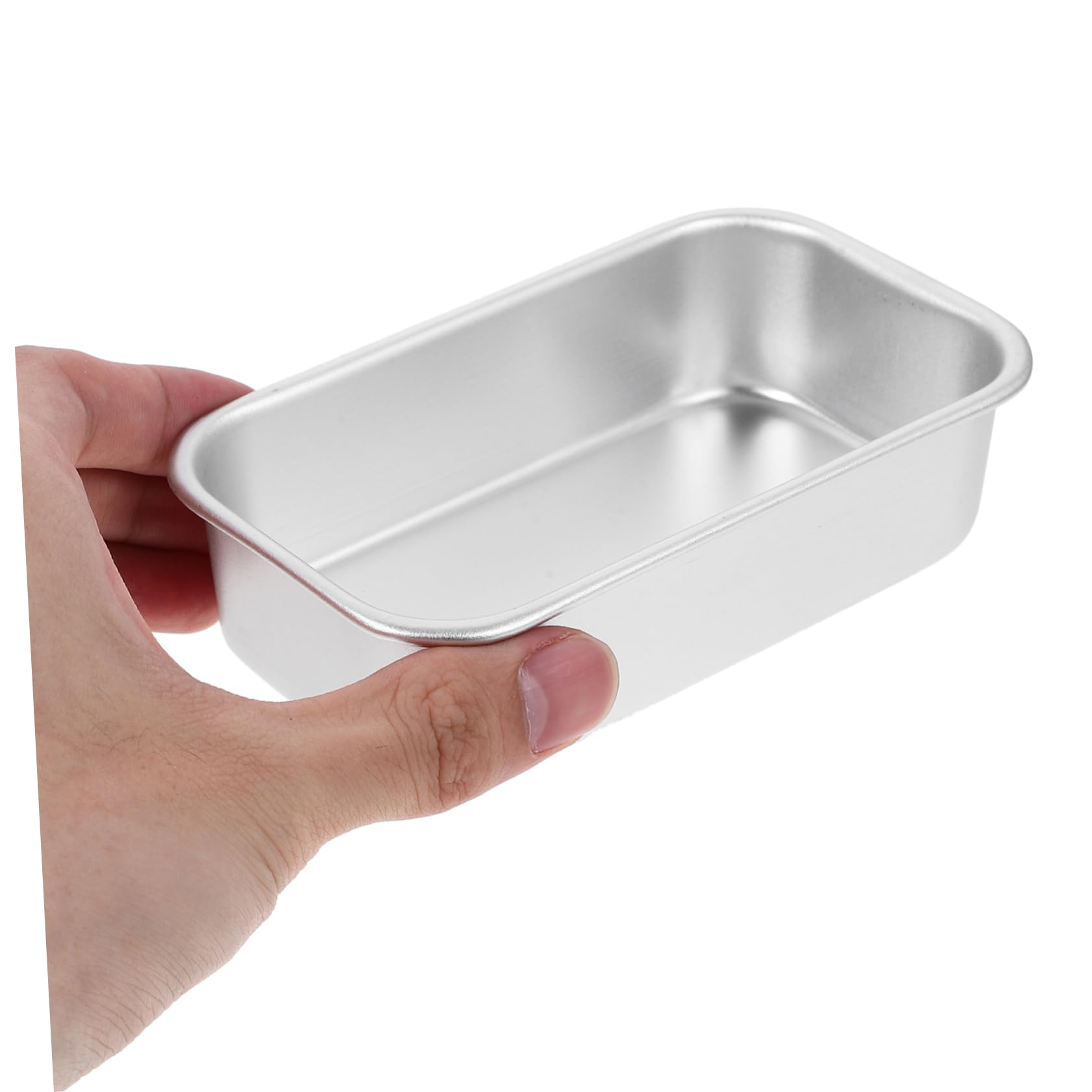 PRETYZOOM 12piezas Bandeja De Hornear Para Pan y Pasteles De Molde Resistente Altas Para Uso Cocina y Repostería Casa o Negocios Color Plata