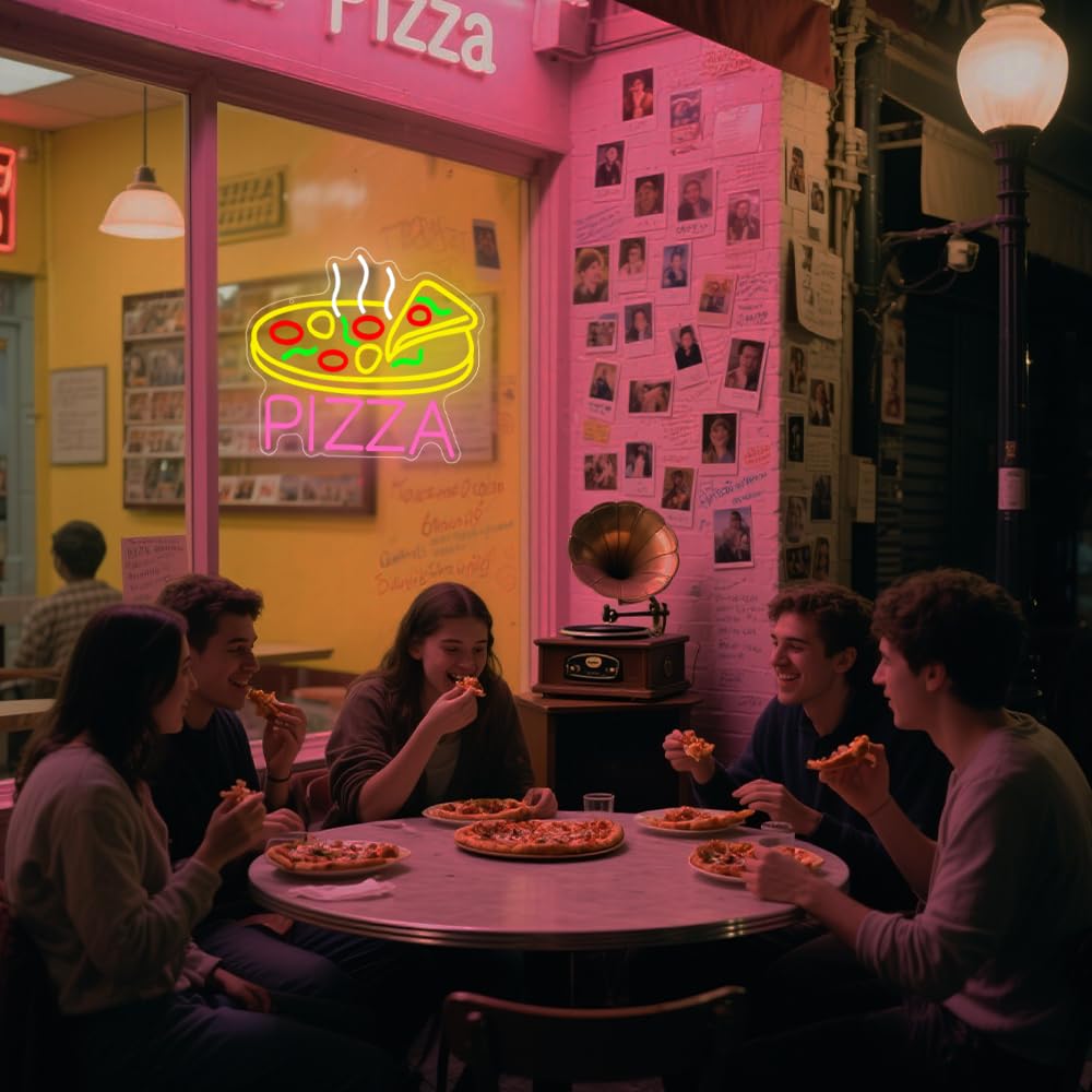 Neonowy szyld do dekoracji ściany, neonowe światło LED do restauracji, kuchni, domu, salonu, na imprezę, prezent dla dzieci, na Boże Narodzenie, urodziny