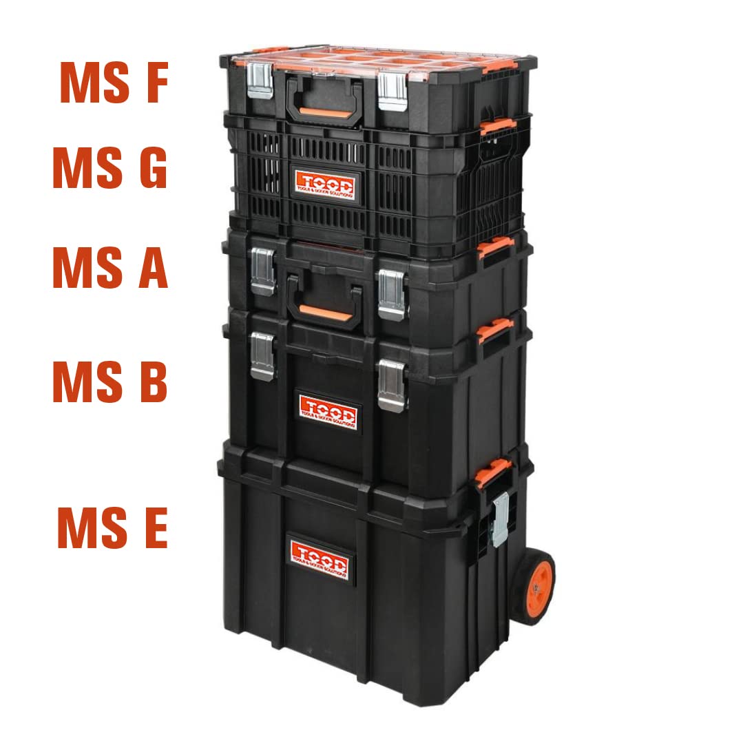 Mallette a outils - TOOD - Étanche - Séparateurs range-outils - 53x37x31 cm