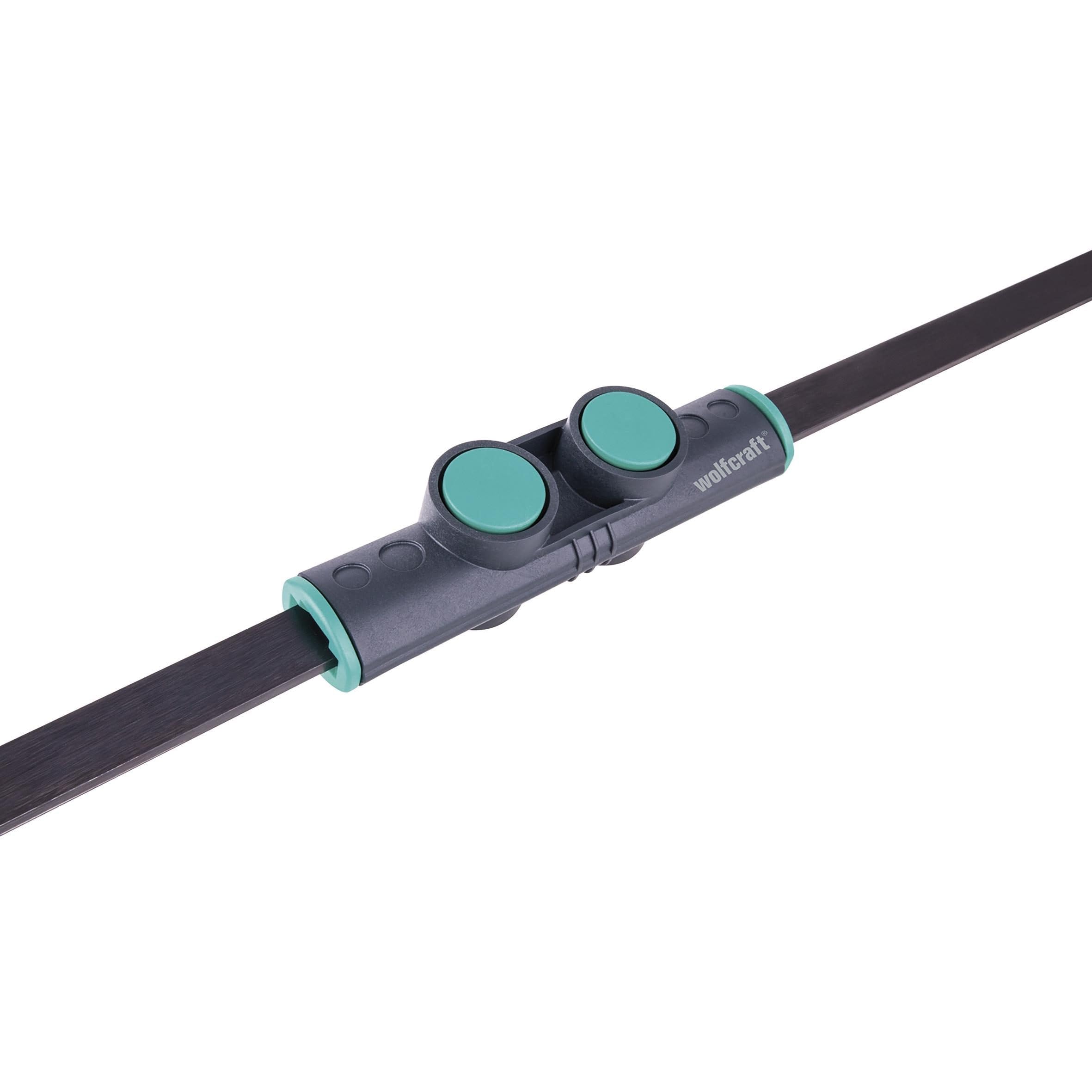 wolfcraft Adapter łączący do ścisków jednoręcznych Connector PRO/Easy I 3038000 I Do łączenia dwóch ścisków jednoręcznych