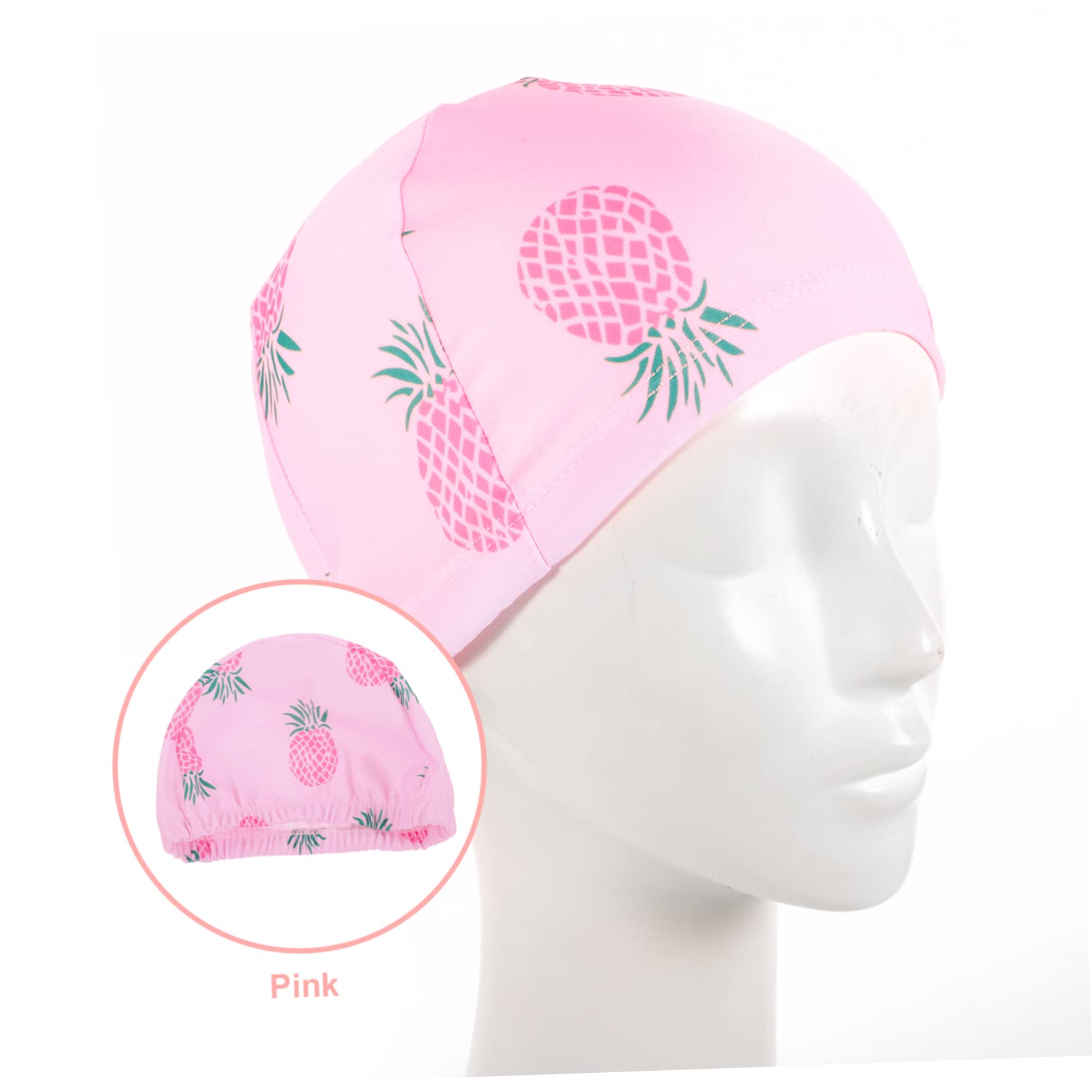 POPETPOP Gorro De Natación Flexible para Gorro Elástico Y Transpirable con Diseño De Piña para Natación Y Baño Protección para Cabello para