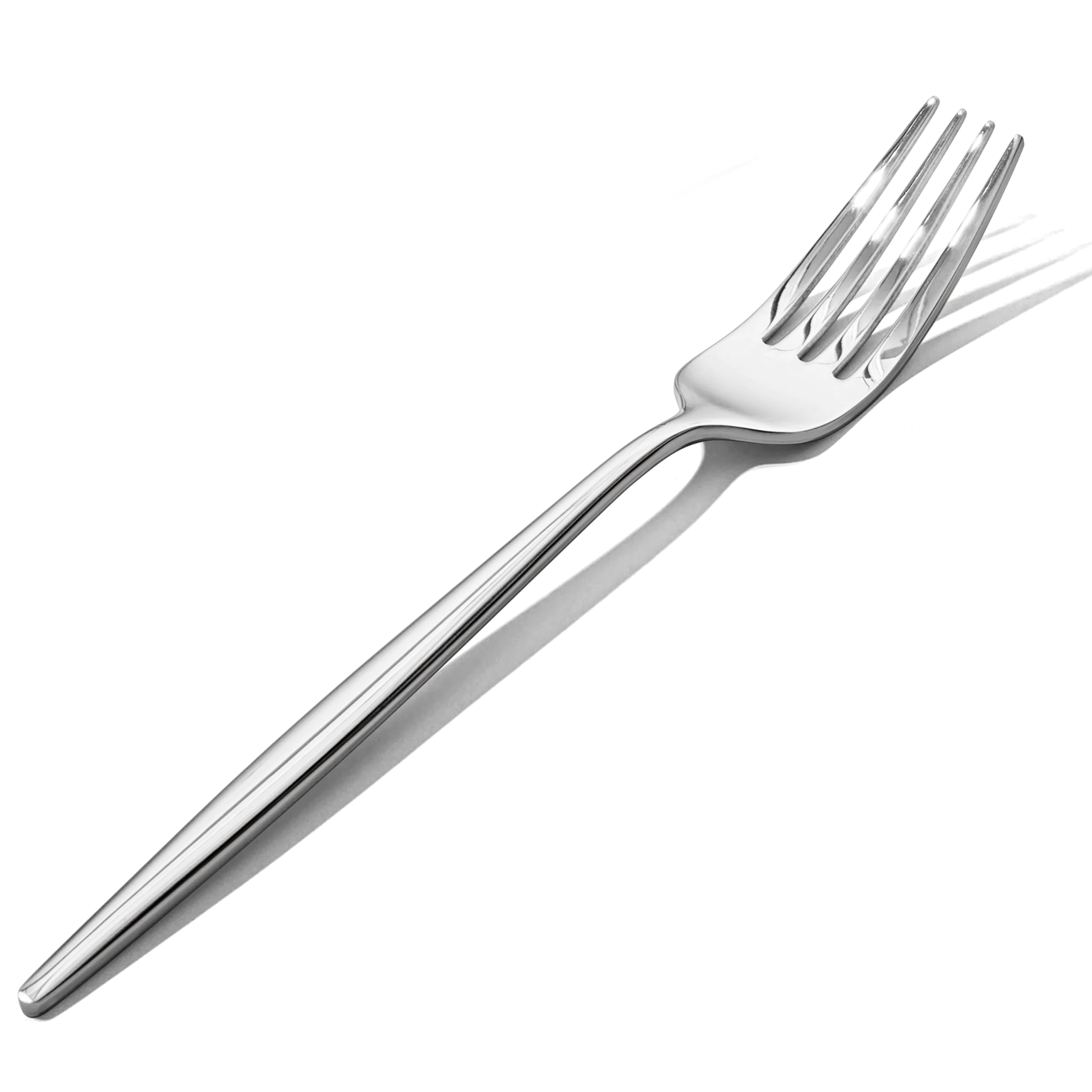 KINGSTONE 12-Piece Dinner Forks Set 8.5", Food Grade 18/10 Stainless Steel