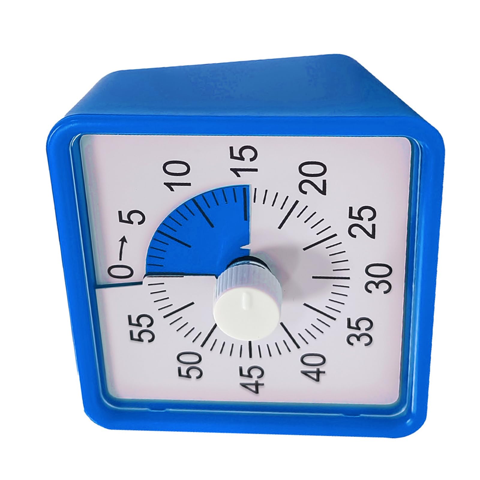 jiingekk Large Display Timer 60 Minutes Countdowns Visual Sturdy ABS for Cooking Multipurpose Use Digital Timer