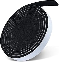 Smoker Gaskets, High Temperature Barbecue Gasket, High Temperature Smoker Barbecue Fireproof Seal for Smokers, Barbecue Lid, 3/4" x 1/8" 15 Feet