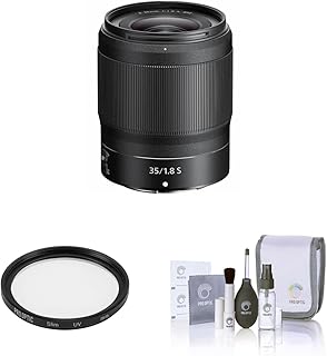 Nikon NIKKOR Z 35mm f/1.8 S Lens, Bundle with ProOptic Pro Digital 62mm Multi Coated UV Slim Filter, Cleaning Kit