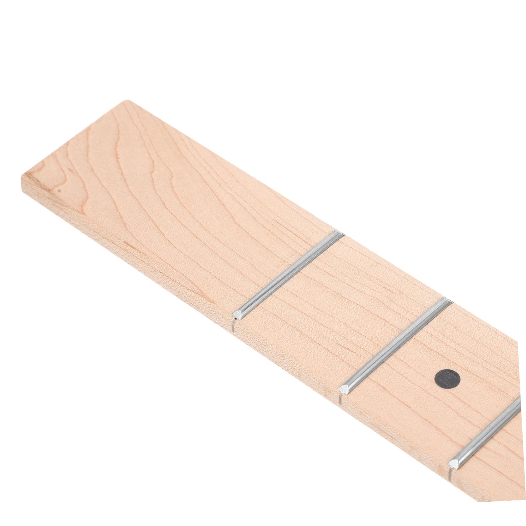 ibasenice 5pezzi Chitarra Elettrica Con Tastiera Acero Collo Sostitutivo Per Chitarra Elettrica Con Tasti Facile Da Installare e Resistente Per Chitarre Folk e Elettriche