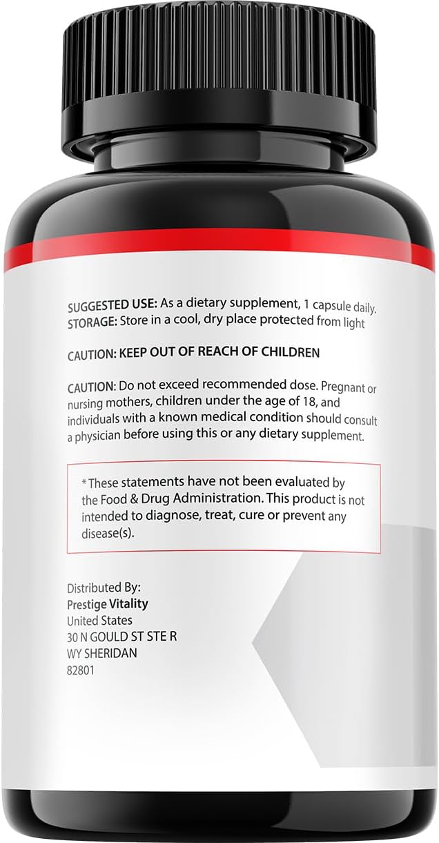 Gluco Extend Capsules - GlucoExtend Advanced Supplement, All Natural Formula to Maintain Healthy Levels, Maximum Strength Formula, Gluco Extend Pills Reviews (1 Pack - 60 Capsules) - Image 7