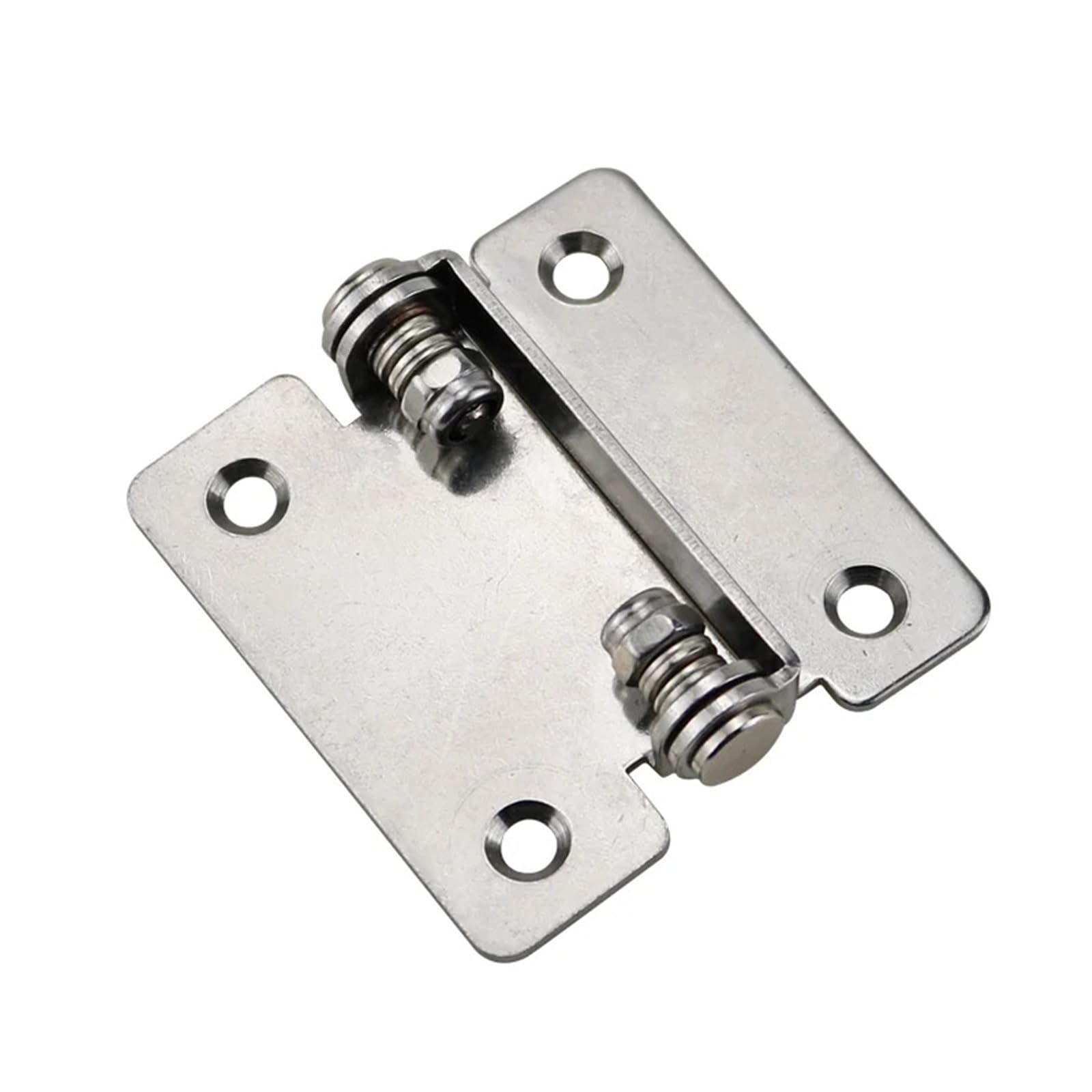 Charnière pliante inox 180° avec butée de couple amortie 2.0 Nm