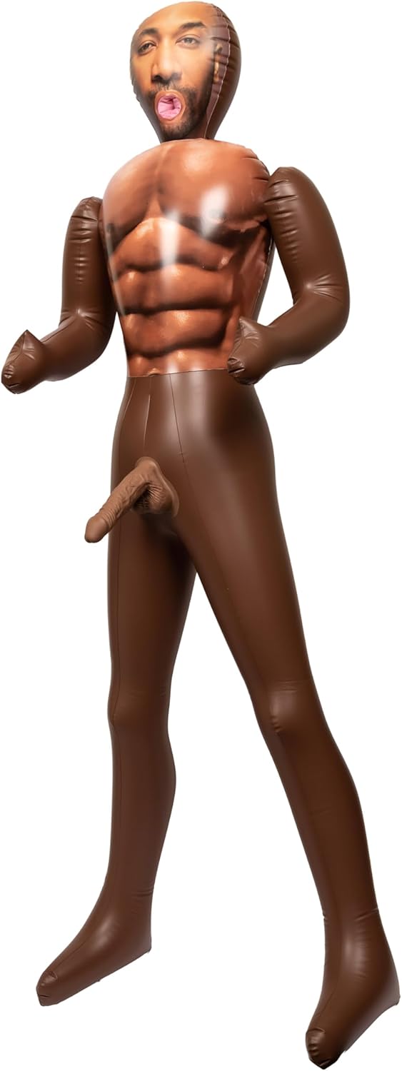 CalExotics Sizzling Sergeant Love Doll Blow-up Sex Doll - Brown