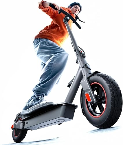 SISIGAD Scooter eléctrico para adultos, neumáticos de 8.5"/10", motor de 500 W, alcance máximo de 20/25 millas, velocidad máxima de 19/25 MPH