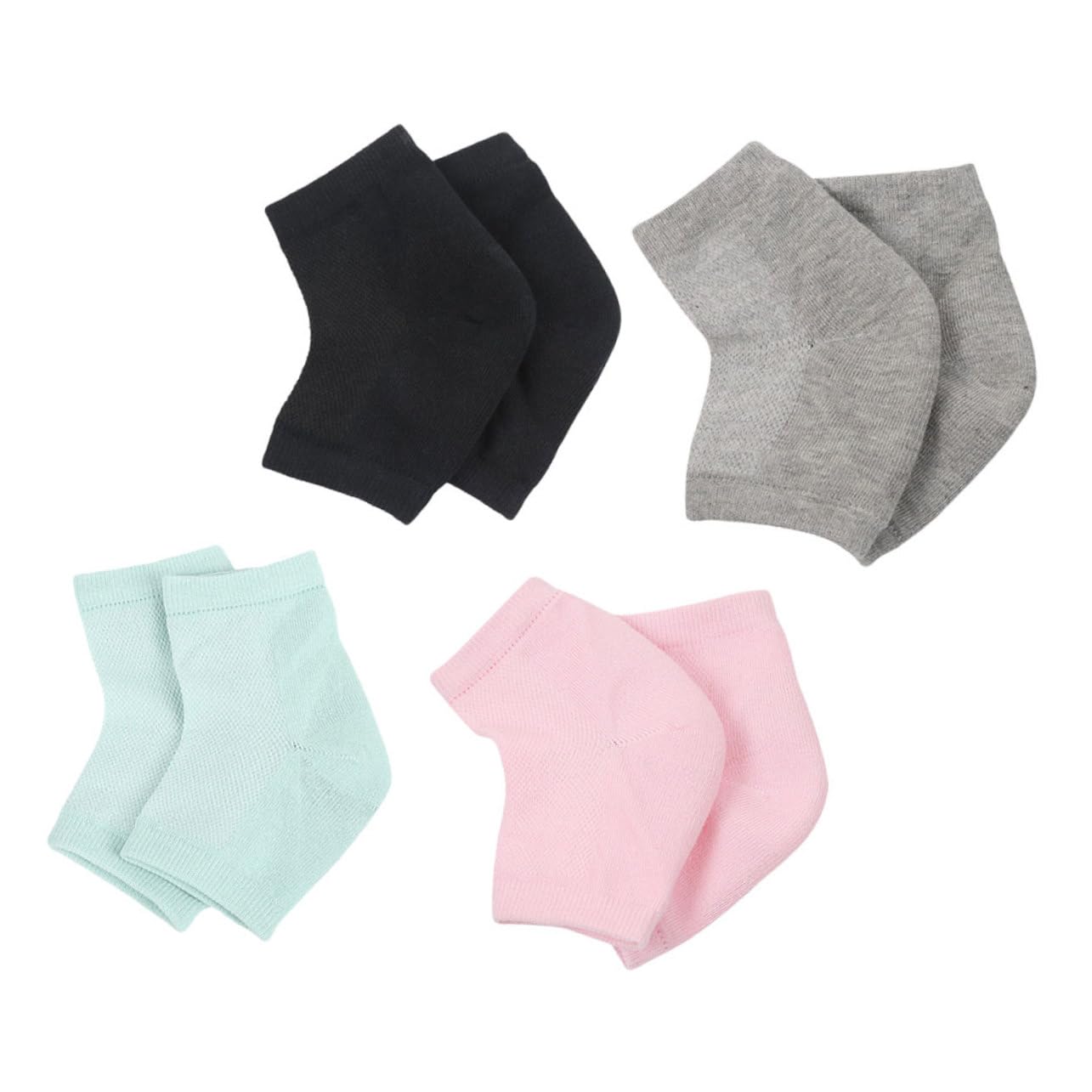 FOMIYES Ventilate Gel Spa Socks Open Toe Socks Moisturizing Gel for Cracked Heel Care