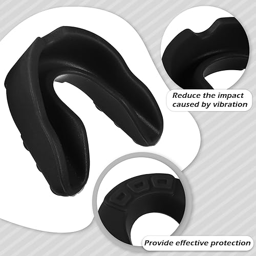 Miniatura 10 de Kathfly 100 protectores bucales para niños y jóvenes, protector bucal para deportes, fútbol atlético, protección bucal de fútbol, protección de