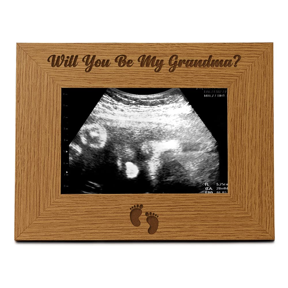 Will You Be My Grandma Baby Scan Photo Frame