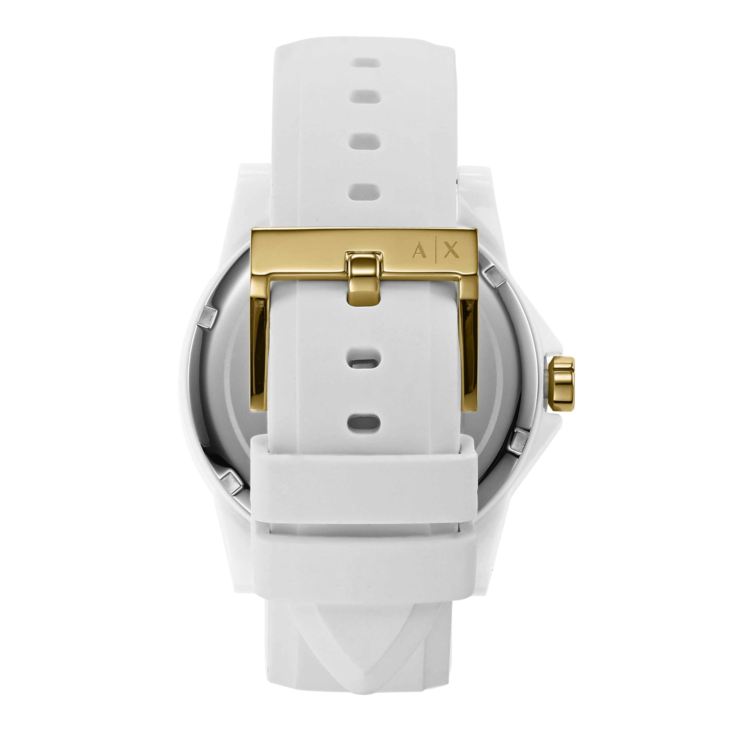 Armani Exchange Orologio da donna, Movimento al quarzo a tre lancette e cassa da 40 mm con cinturino in silicone