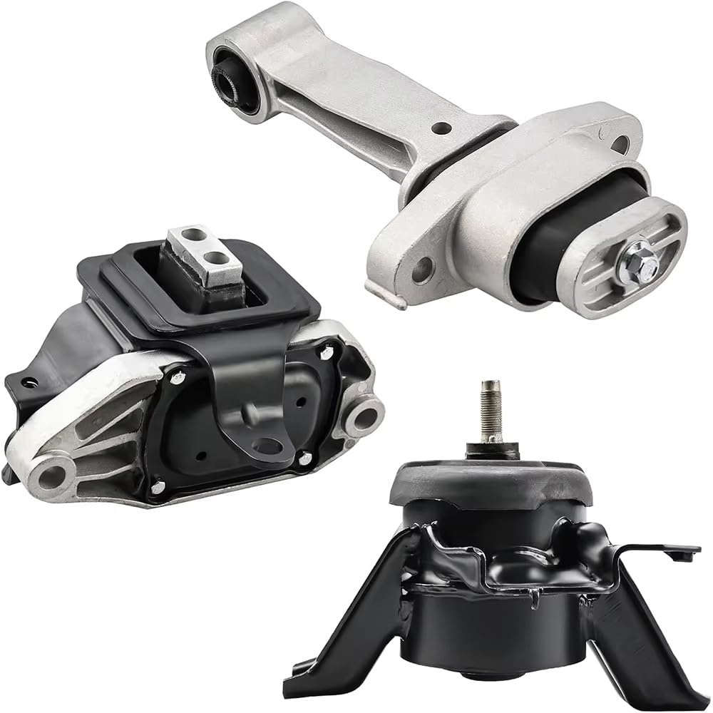Engine Mount for Hyundai for Sonata 2.0L 2.4L 2015-2019 3Pcs Engine Motor Transmission Mount Kit 21950C1100 A71099 21830D4100 Engine Transmission Mount