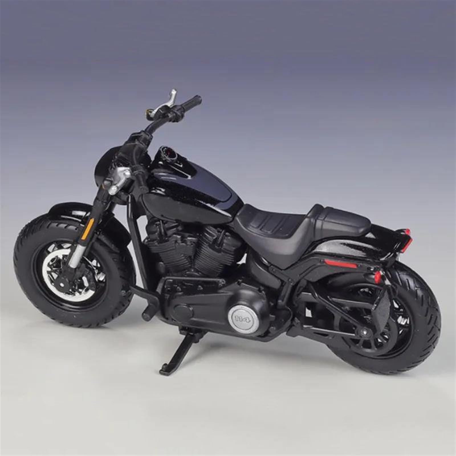 SEYXF Motorbike Toy 1:18 for Harley for Davidson 2022 Fat Bob 114 Motorcycle Simulation Diecast Model Collection Gift(with Foam Box)