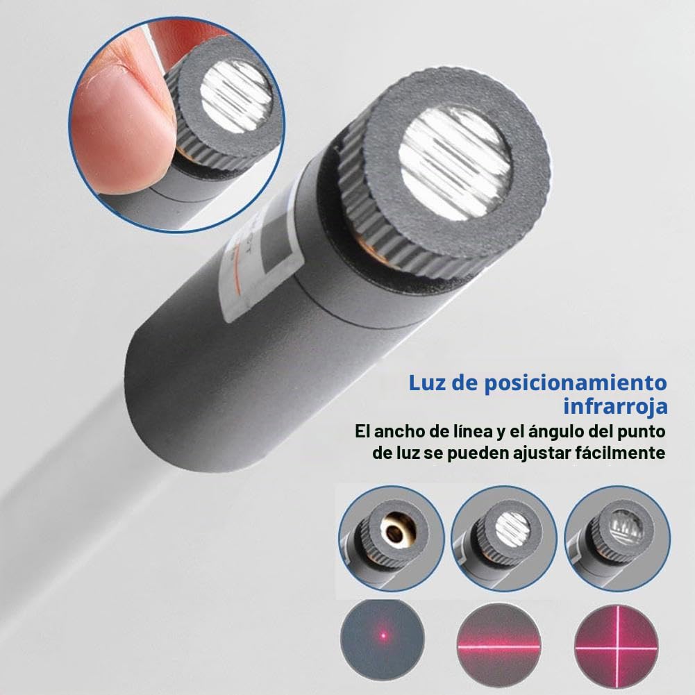 2026 Nueva guía láser para máquinas de coser - Proyección ajustable de punto/línea recta/cruz para acolchado con luz, herramienta de alineación de precisión con posicionamiento de 360° para bordado y