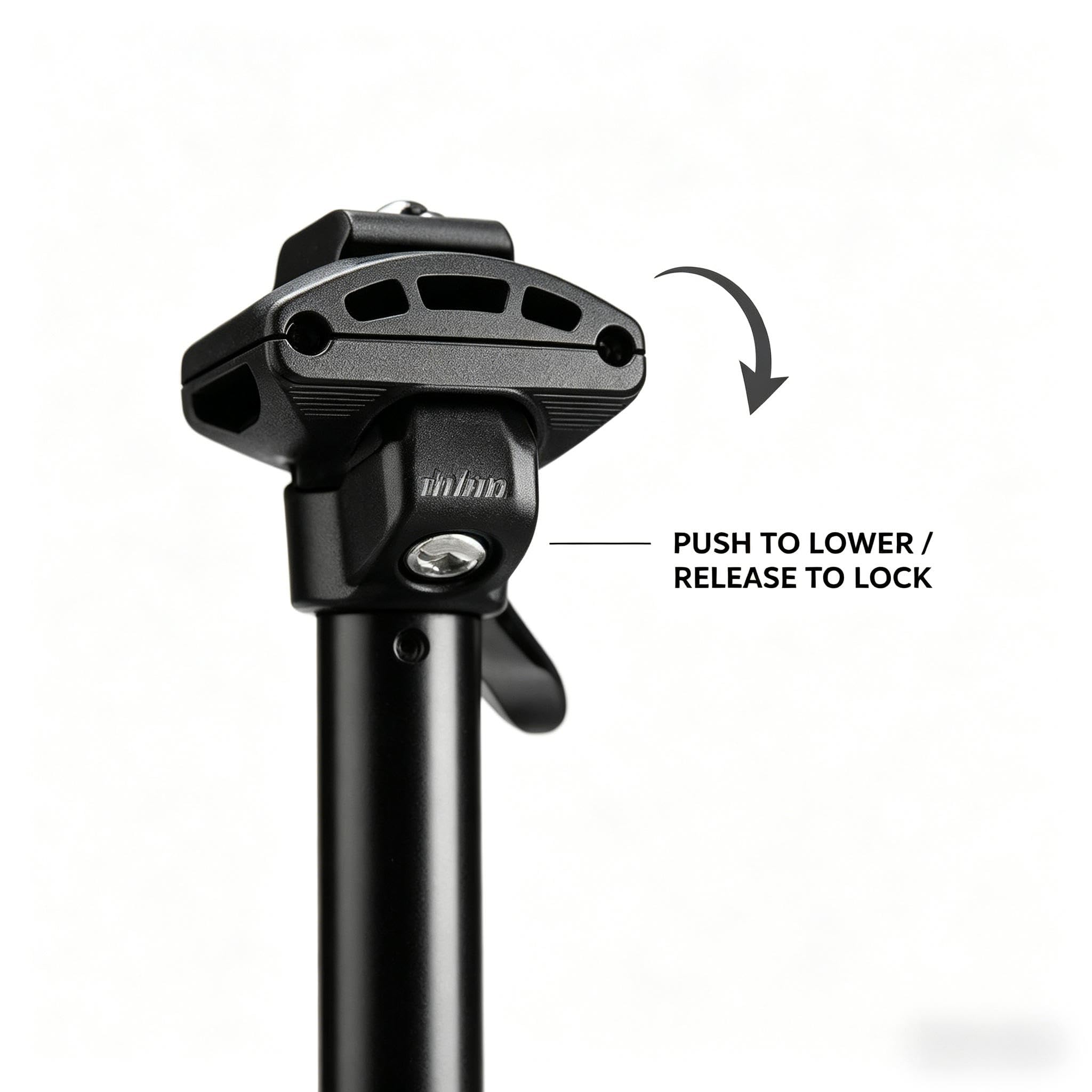 Fahrrad-Sattelstütze, verstellbar, hydraulisch, mit Handhebelsteuerung, 125 mm Reisehöhe und Winkel, verstellbarer Sattel für 27,2 mm/30,9 mm/31,6 mm Fahrradrahmen