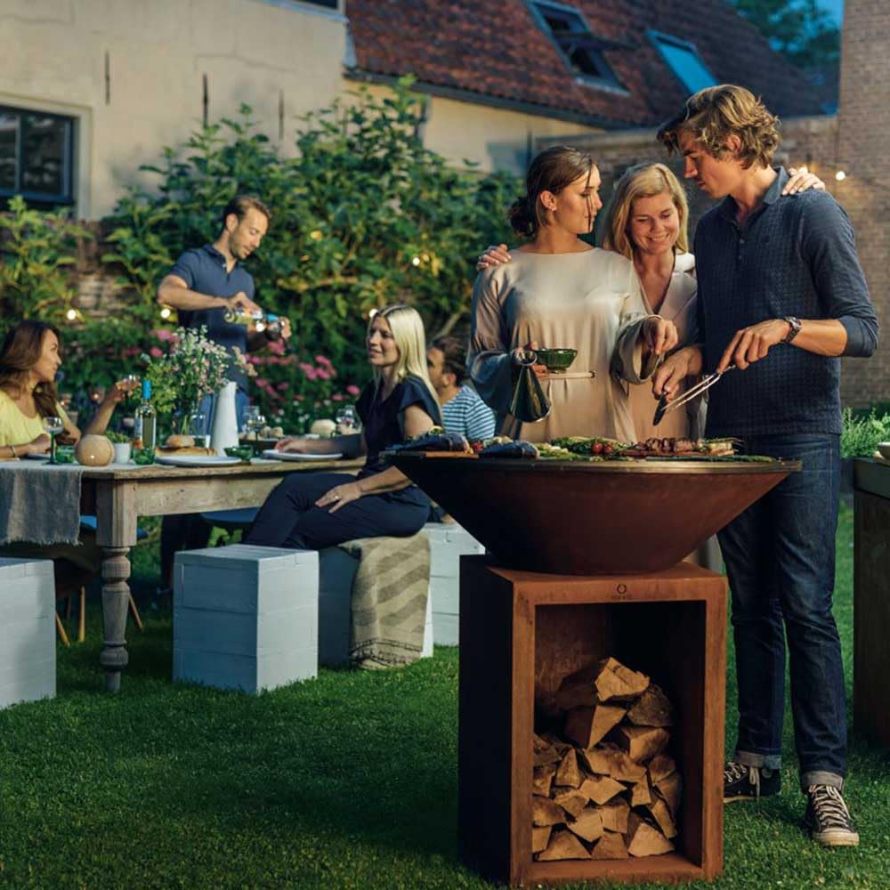 Ofyr Classic Storage 100-100 palenisko z płytą grillową