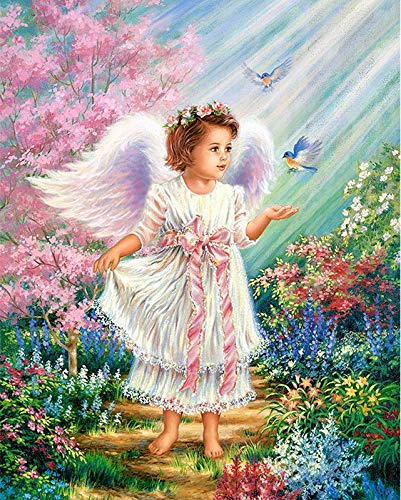 YSCOLOR Diamond Painting Complet 5D DIY Diamant Rond Peinture