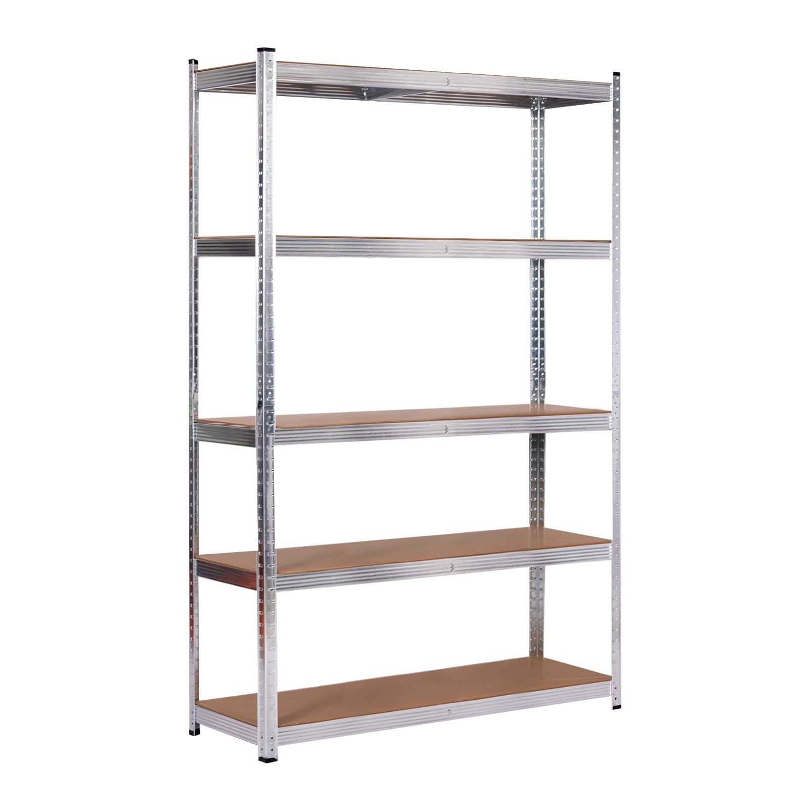 CATTERHOUSE Estantería Metálica MAX Pro 120x40x180 cm Estantería de Almacenaje de Acero Galvanizado y MDF con 5 Baldas Ajustables Soporta hasta 875 kg