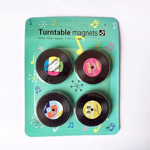 4 imanes de vinilo para nevera con imán para nevera y refrigerador fuerte decoración magnética para manualidades cocina pizarra blanca de oficina