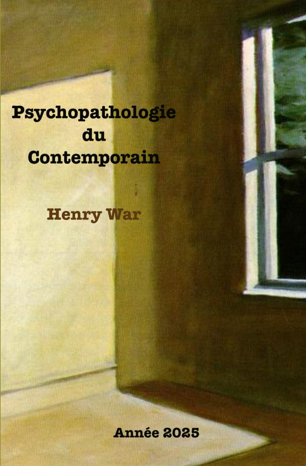 Psychopathologie du Contemporain Année 2025