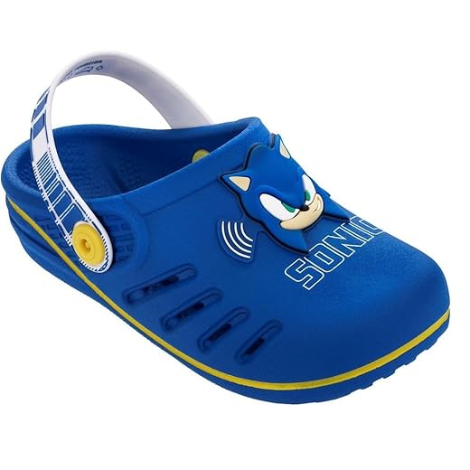 Sonic Speed Babuch Inf - S:azul/g:branco/amarelo - 34