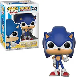 Candide, Funko POP! Sonic com Anel, Sonic The Hedgehog - 10 cm