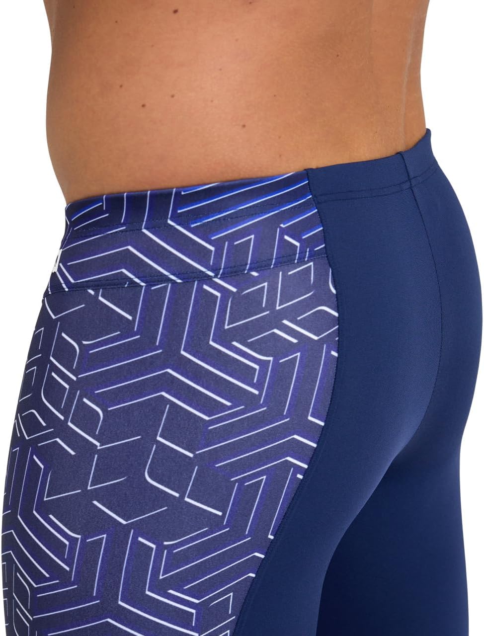 Arena Performance Men's Kikko Pro Swim Jammer MaxLife Athletic Practice Knee-Length Swimsuit Short